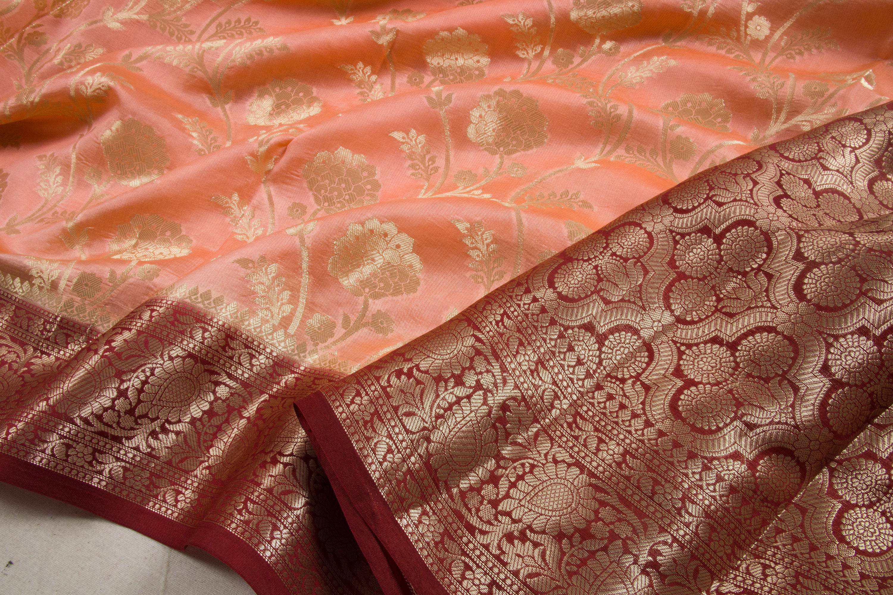 Buy the amazing Fresh Yellow Designer Banarasi Saree on Karagiri | BUY NOW