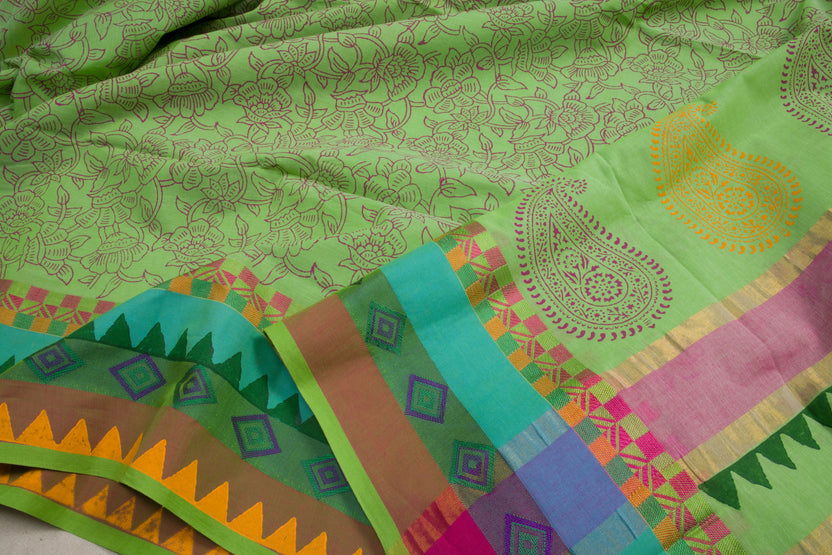 Stunning Hand Block Printed Sarees - Intricate Printed Patterns ...