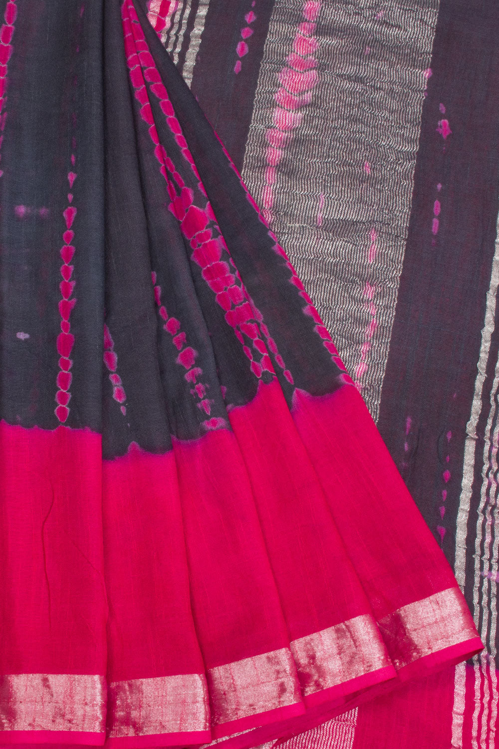 Mine - Shibori Cotton saree