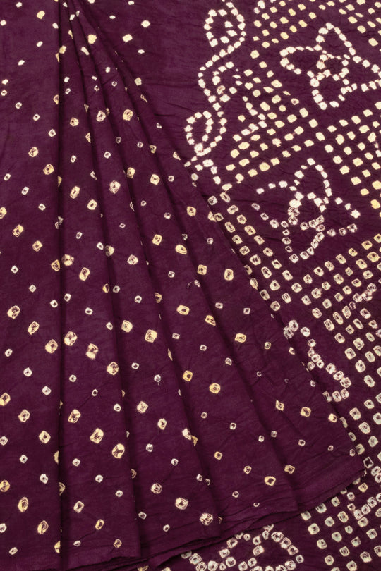 Handcrafted Bandhani Cotton Sarees - Laborious Hand Made Wonder ...