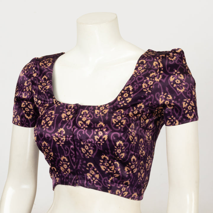 Purple Cotton Blouse - Avishya