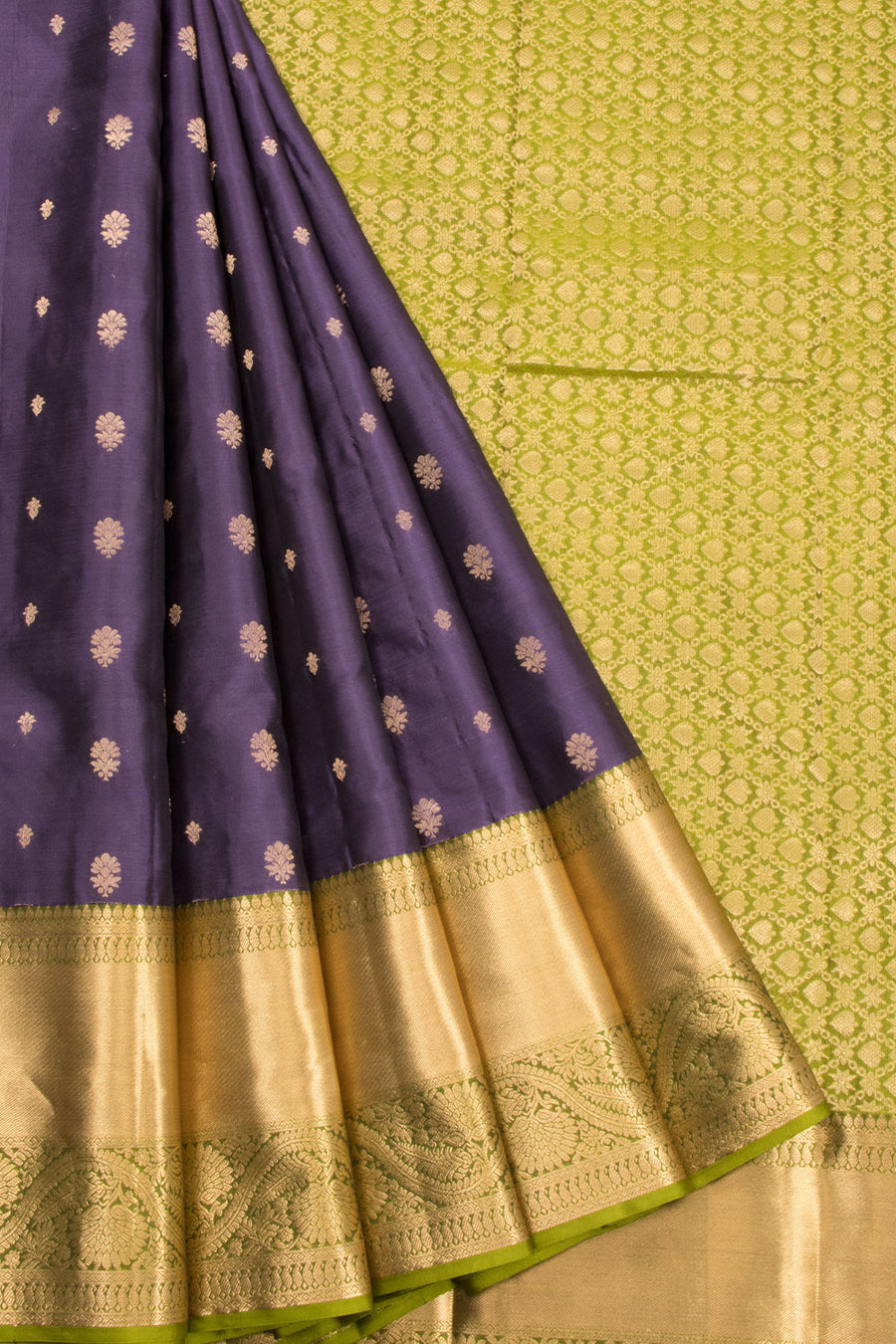 Blue Pure Silk Kanjivaram Saree