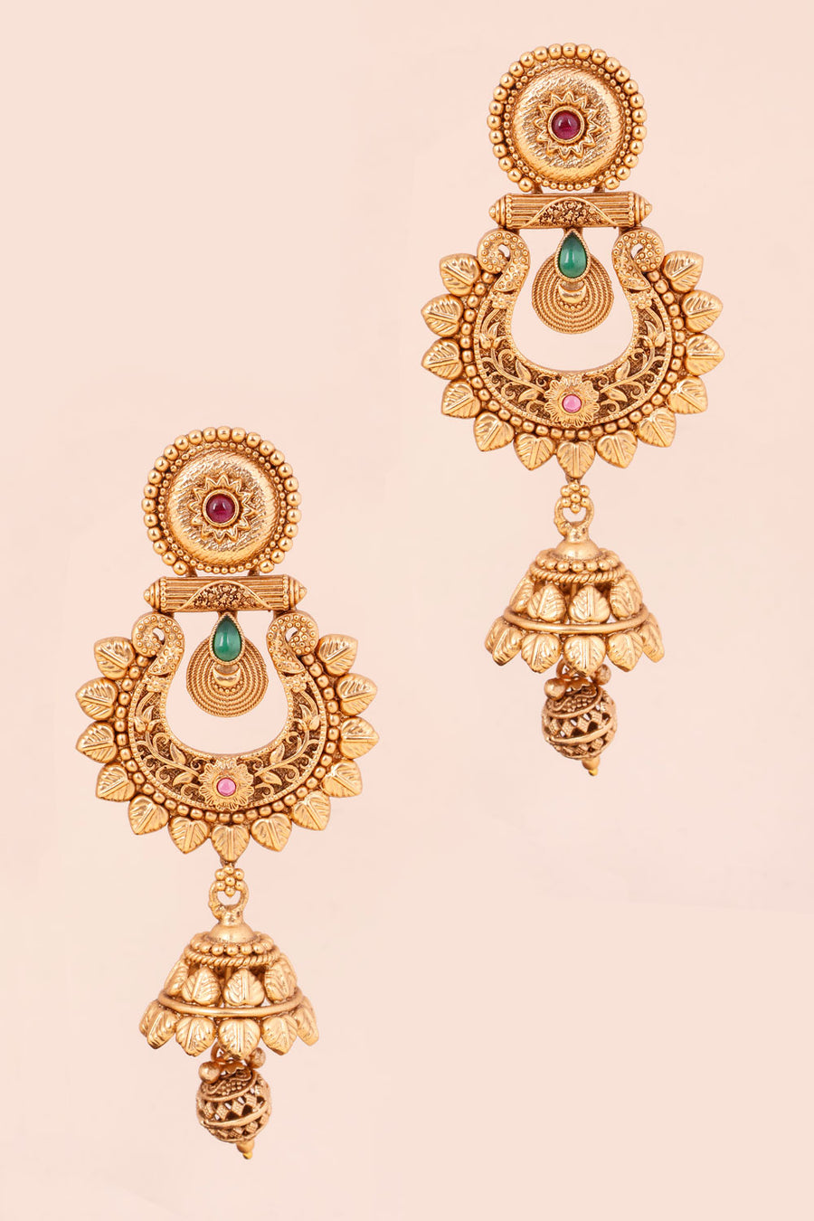 Gold Plated Jhumka Earring 