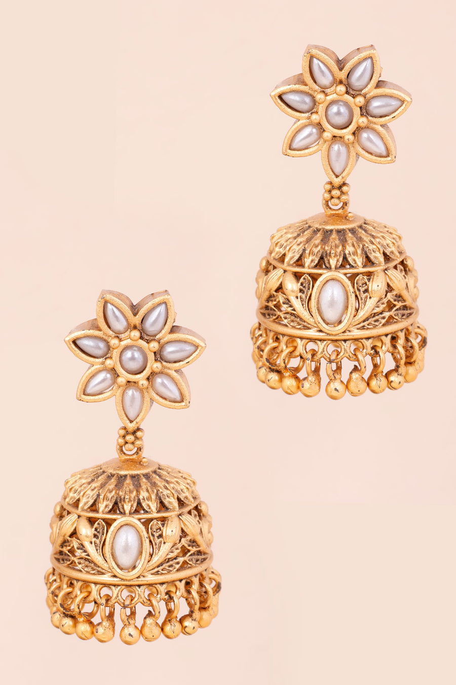 Gold Plated Jhumka Earring