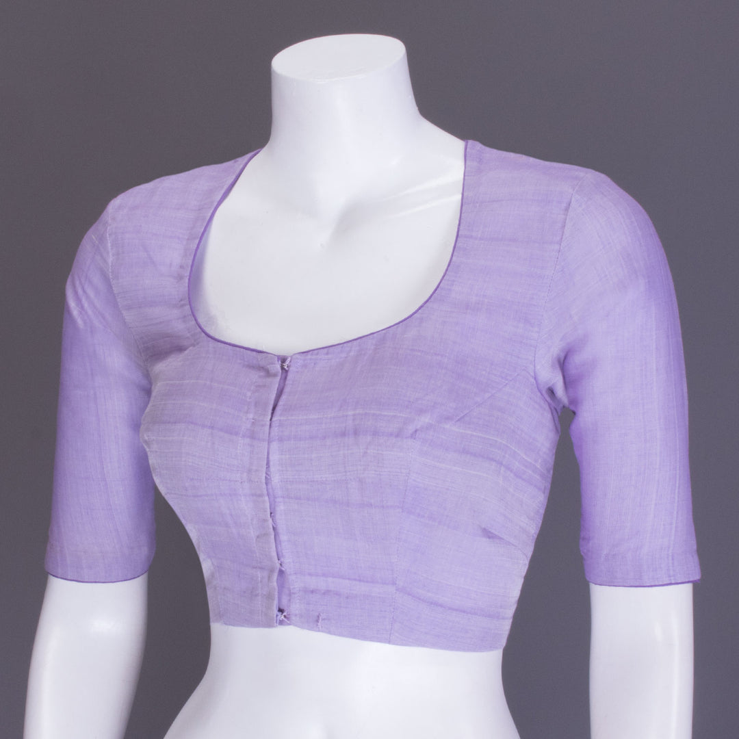 Lavender Andhra Cotton Blouse