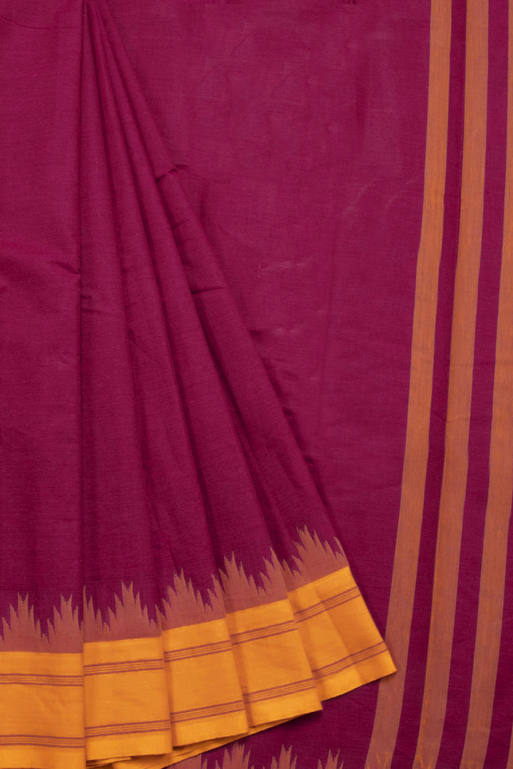 Telemagenta Handloom Kanchi Cotton Saree 10069391 - Avishya