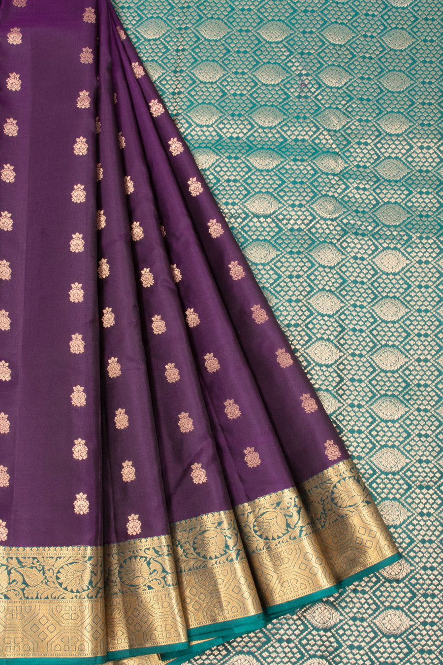 Blue Pure Silk Kanjivaram Saree