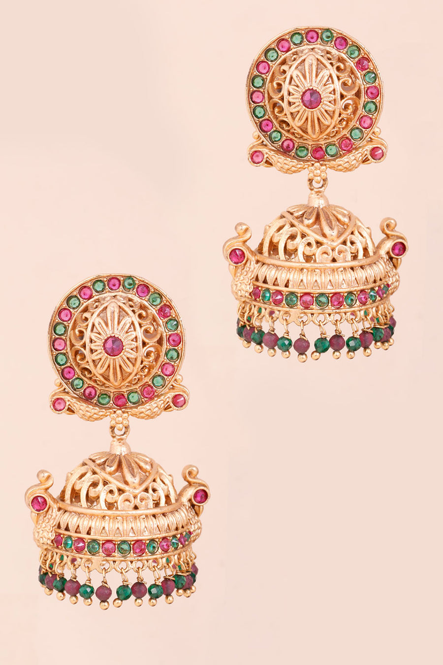 Gold Plated Jhumka Earring