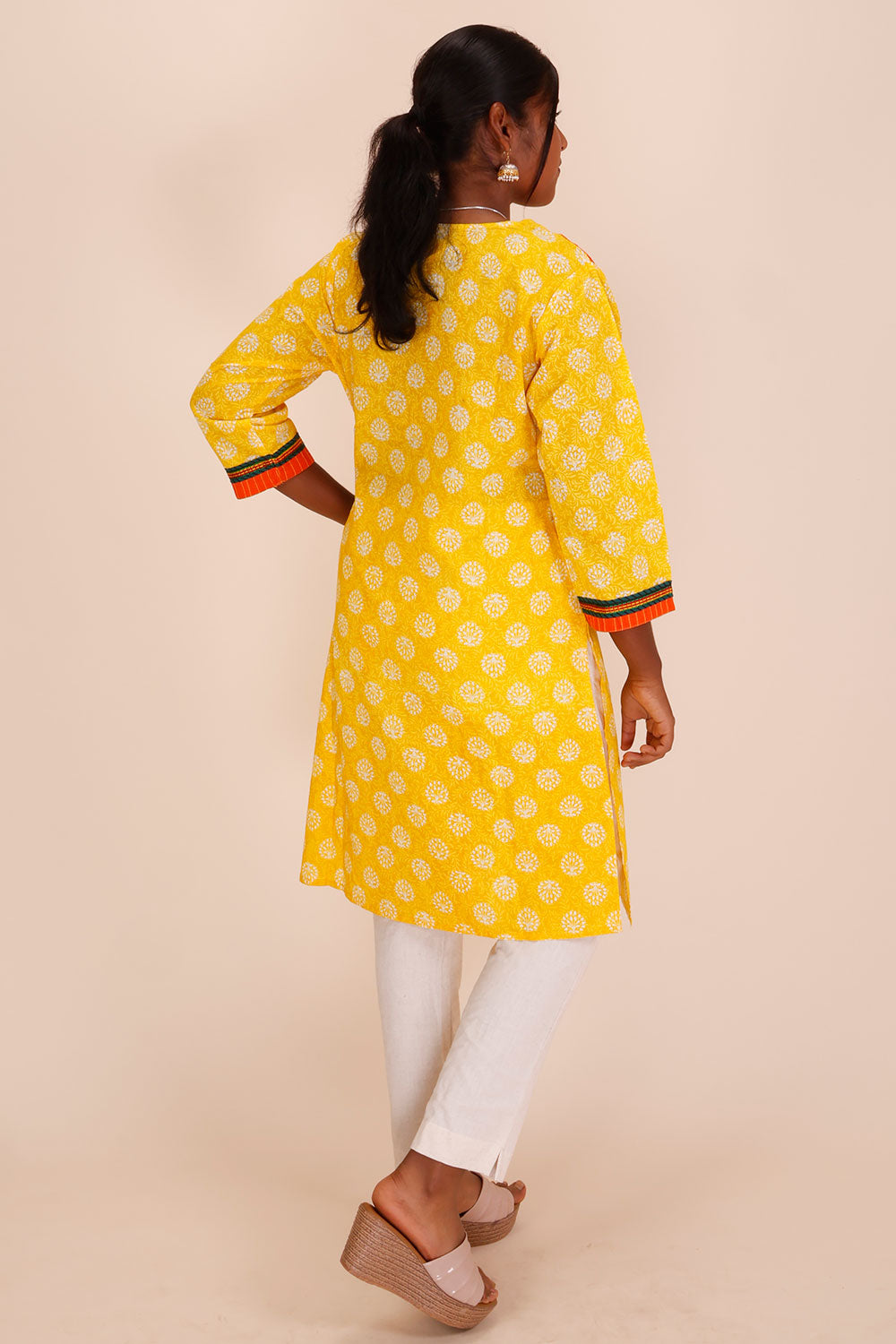 Hand Block Printed Cotton Kurta