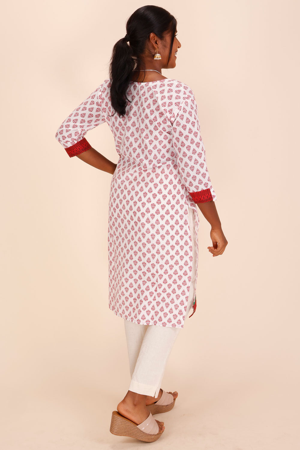 Hand Block Printed Cotton Kurta