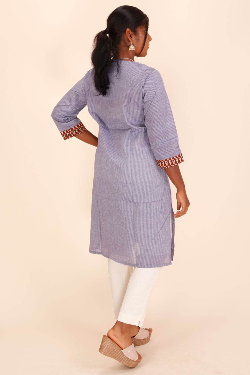 Hand Block Printed Cotton Kurta