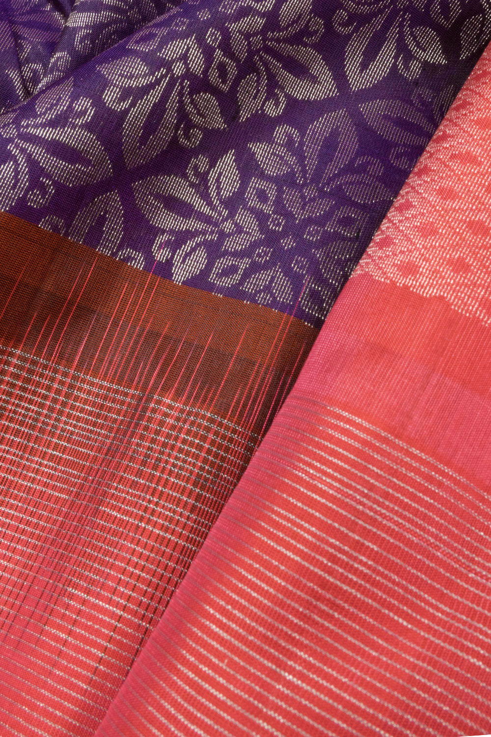 Purple Handloom Kanjivaram Soft Silk Saree 10063267