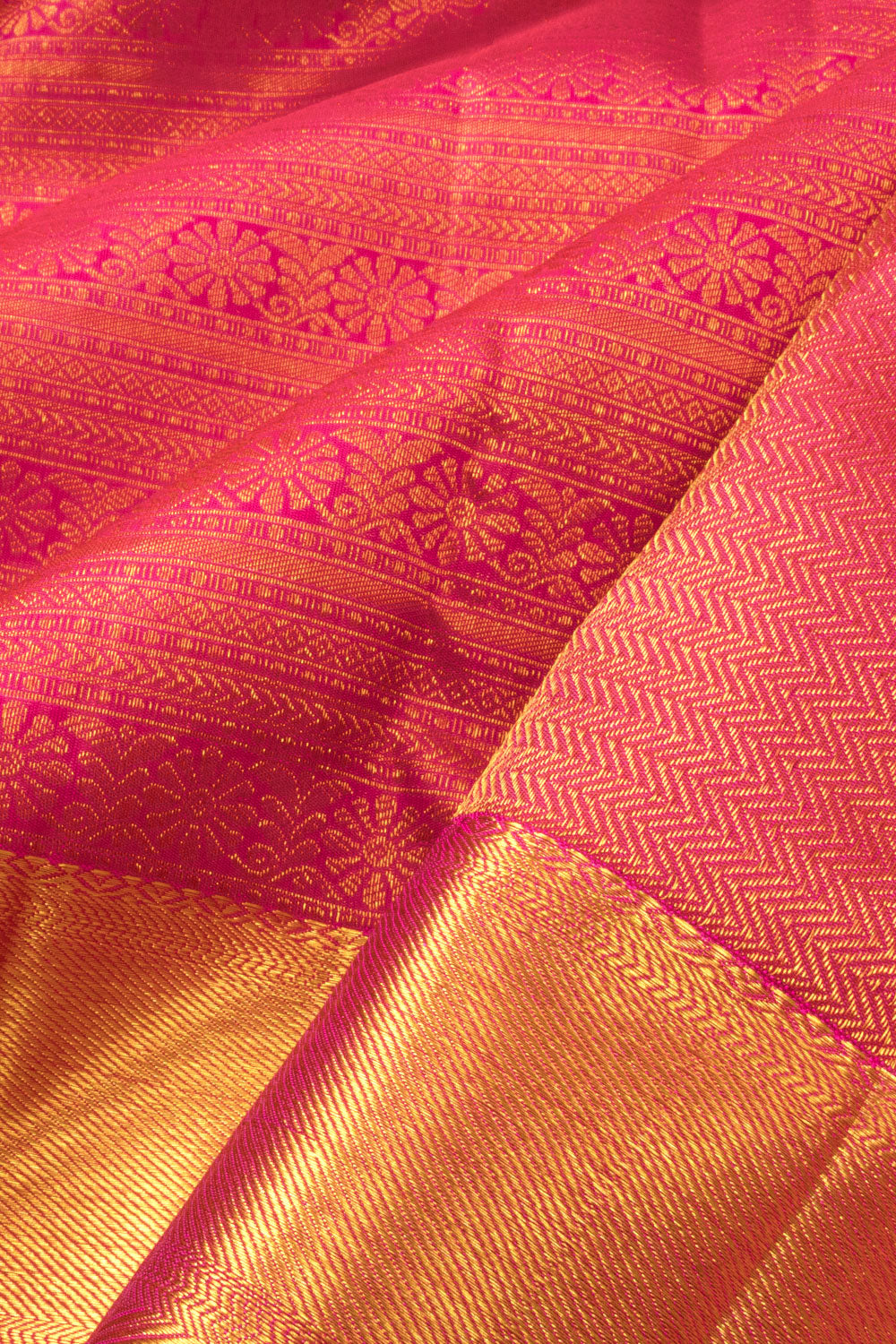 Purple Bridal Kanjivaram Silk Saree | Avishya.com