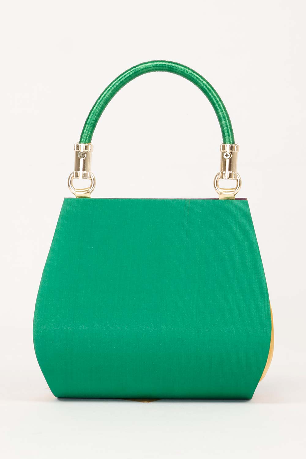 Green Handcrafted Paithani Potli Bag - Avishya