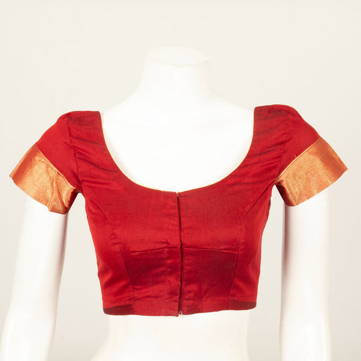 Red Cotton Blouse - Avishya