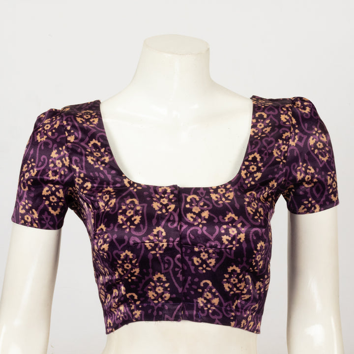 Purple Cotton Blouse - Avishya