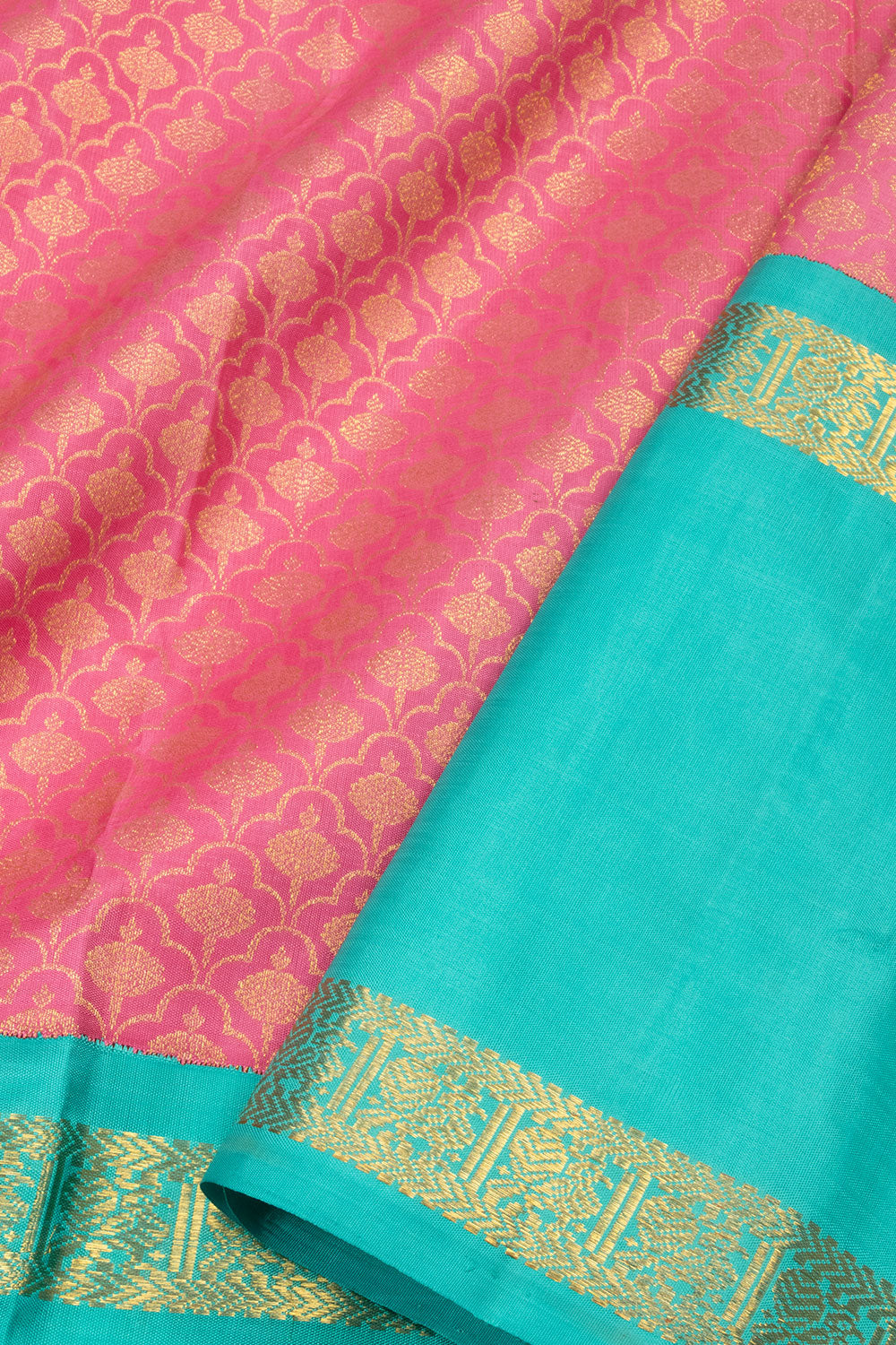 Kanchipuram Pure Handloom High Tissue Silk Saree 036 – Kanchipuram Lakshaya  Silks - Manufacturer