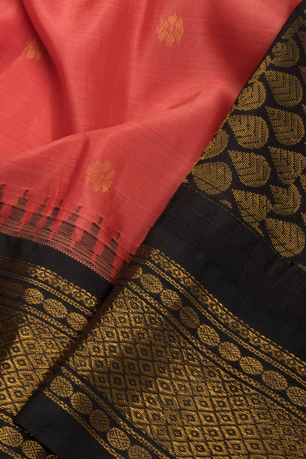 Purple woven cotton silk saree with blouse - Creative Works - 1862155