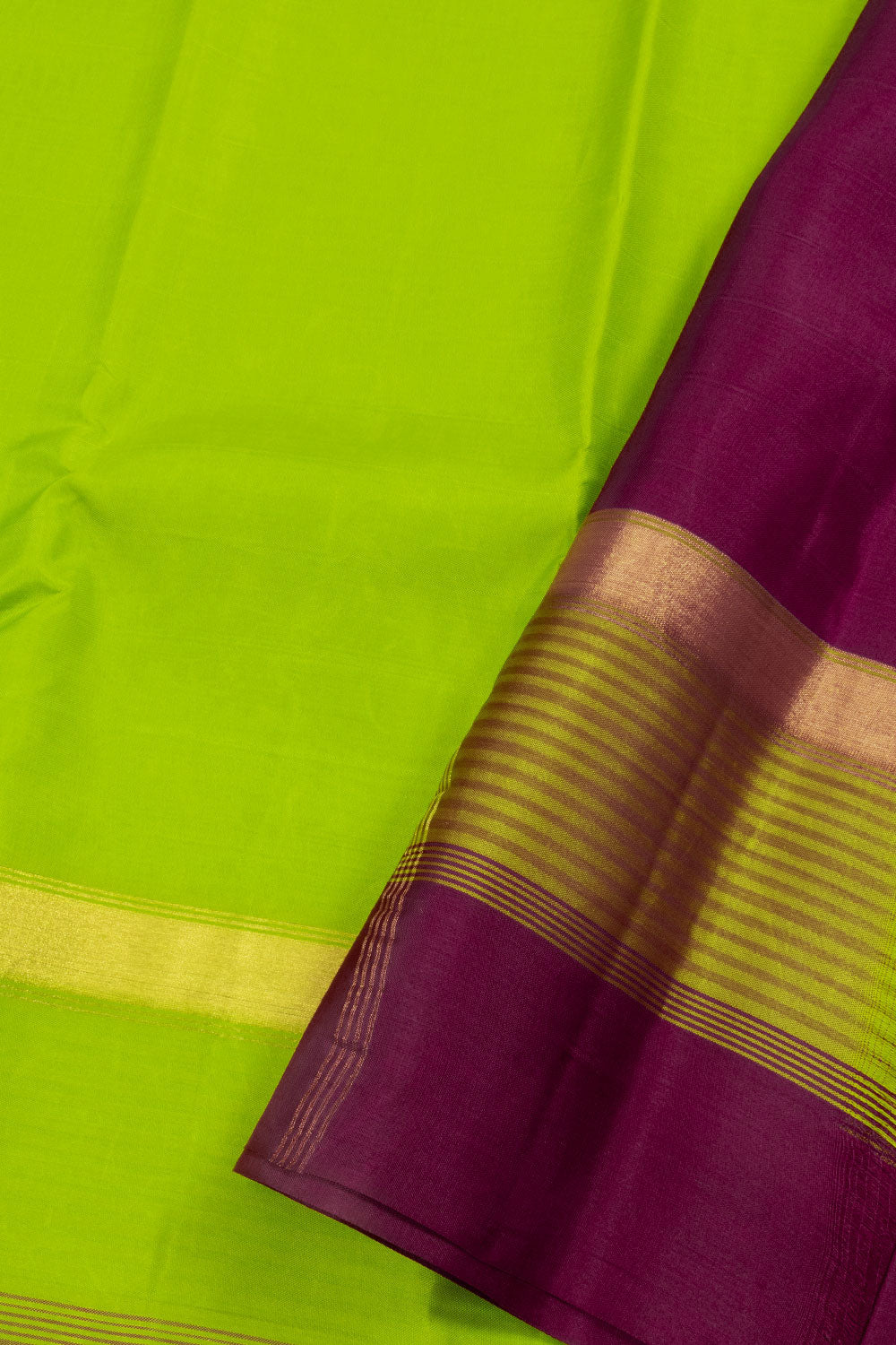 Green Handloom Pure Silk Kanjivaram Saree 10071960