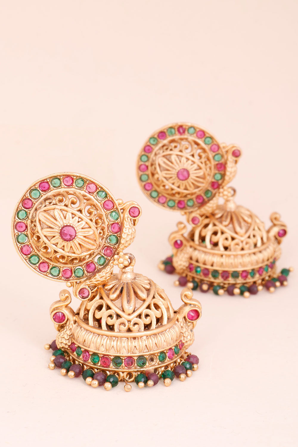 Gold Plated Jhumka Earring