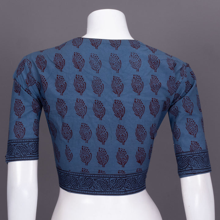 Blue Bagh Printed Cotton Blouse 10072222