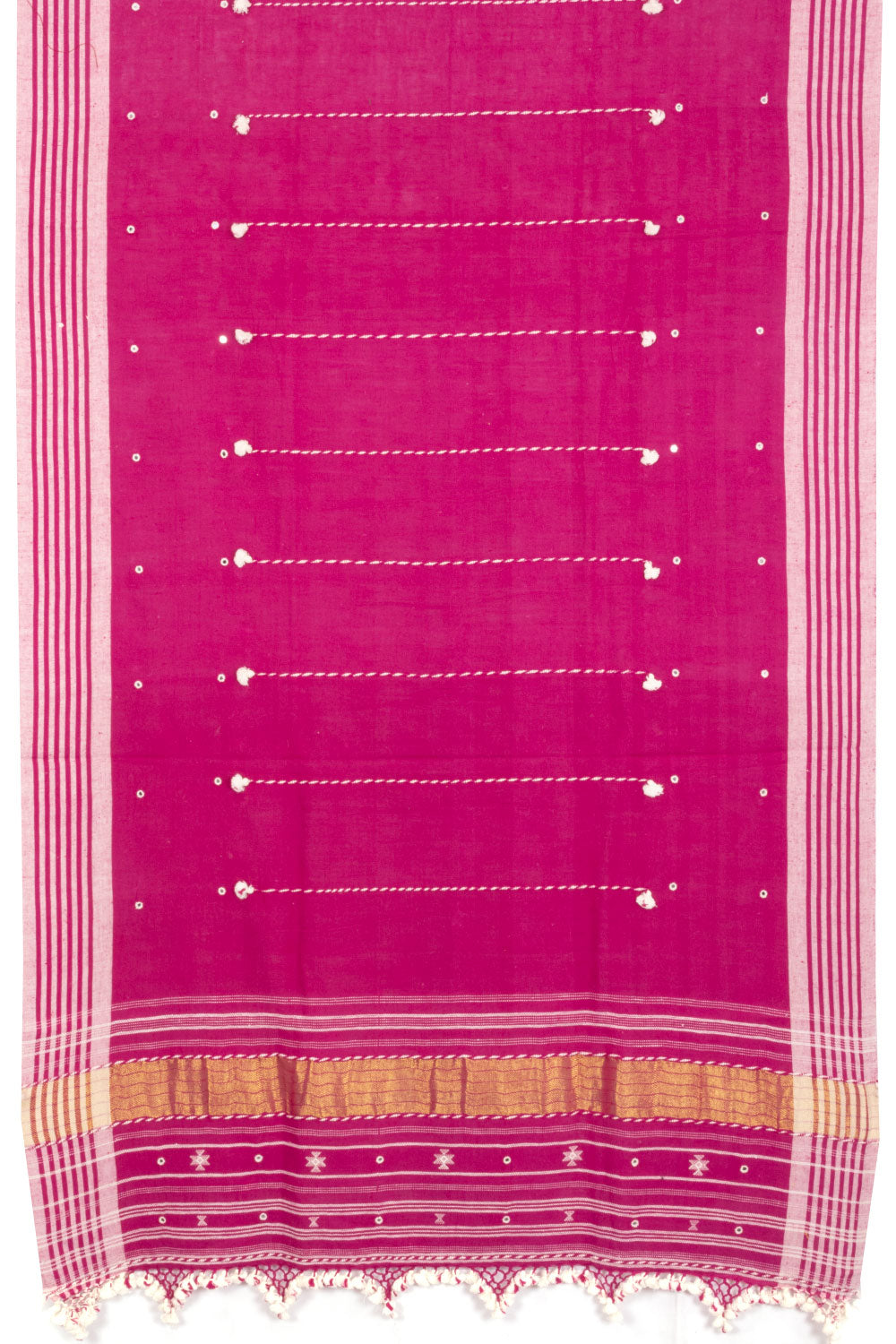 Pink Bhujodi Kala Cotton Dupatta 10070541