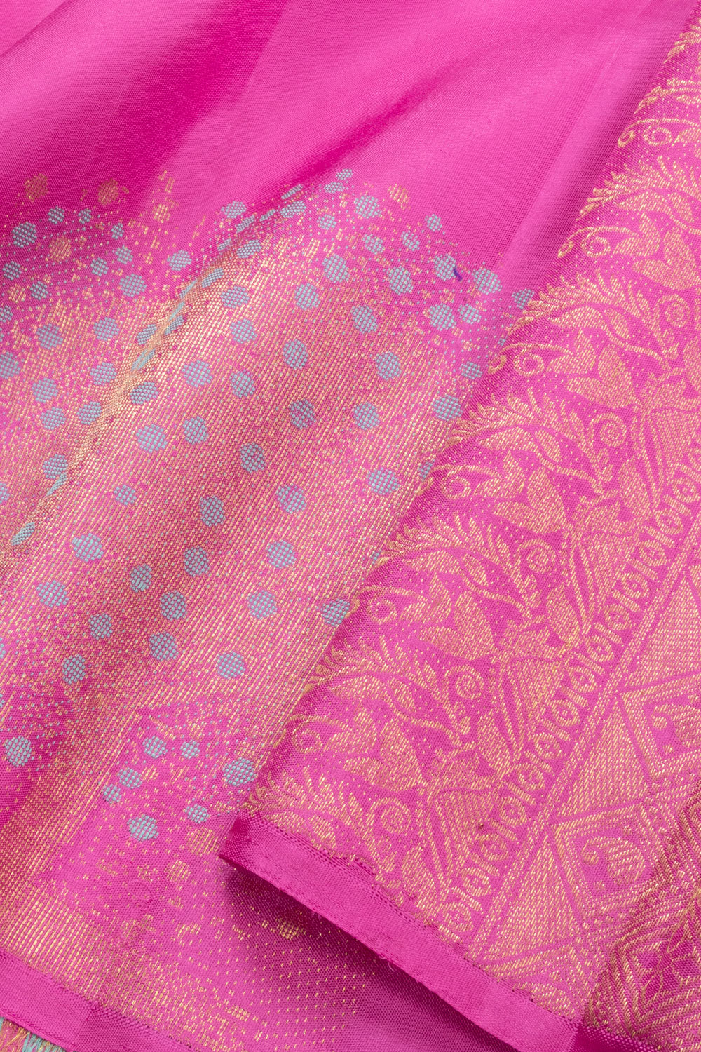 Pink Kanjivaram Silk Saree 10070636