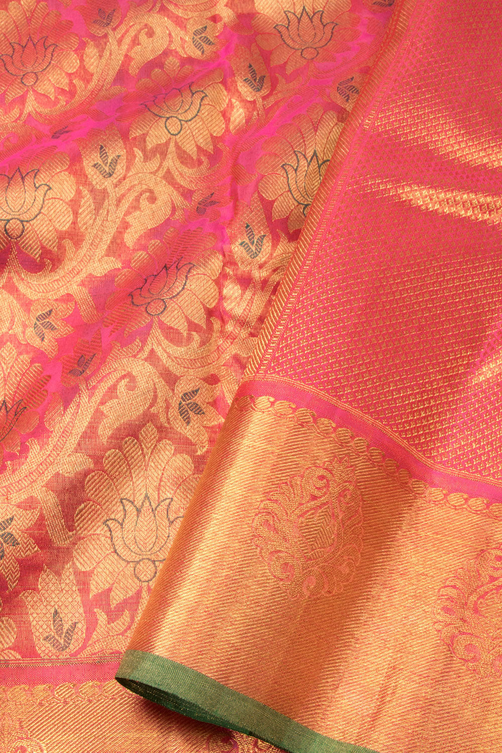 Desire Red Bridal Kanjivaram Pure Zari Silk Saree 10073947