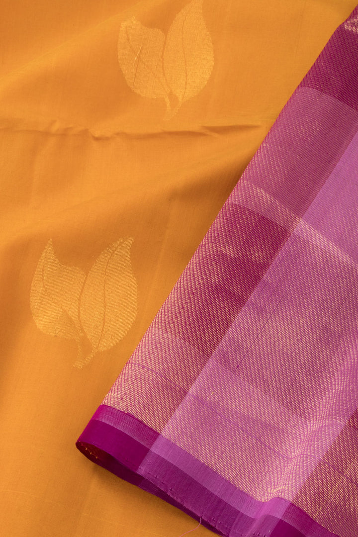 Yellow Handloom Kovai Silk Cotton Saree 10073773