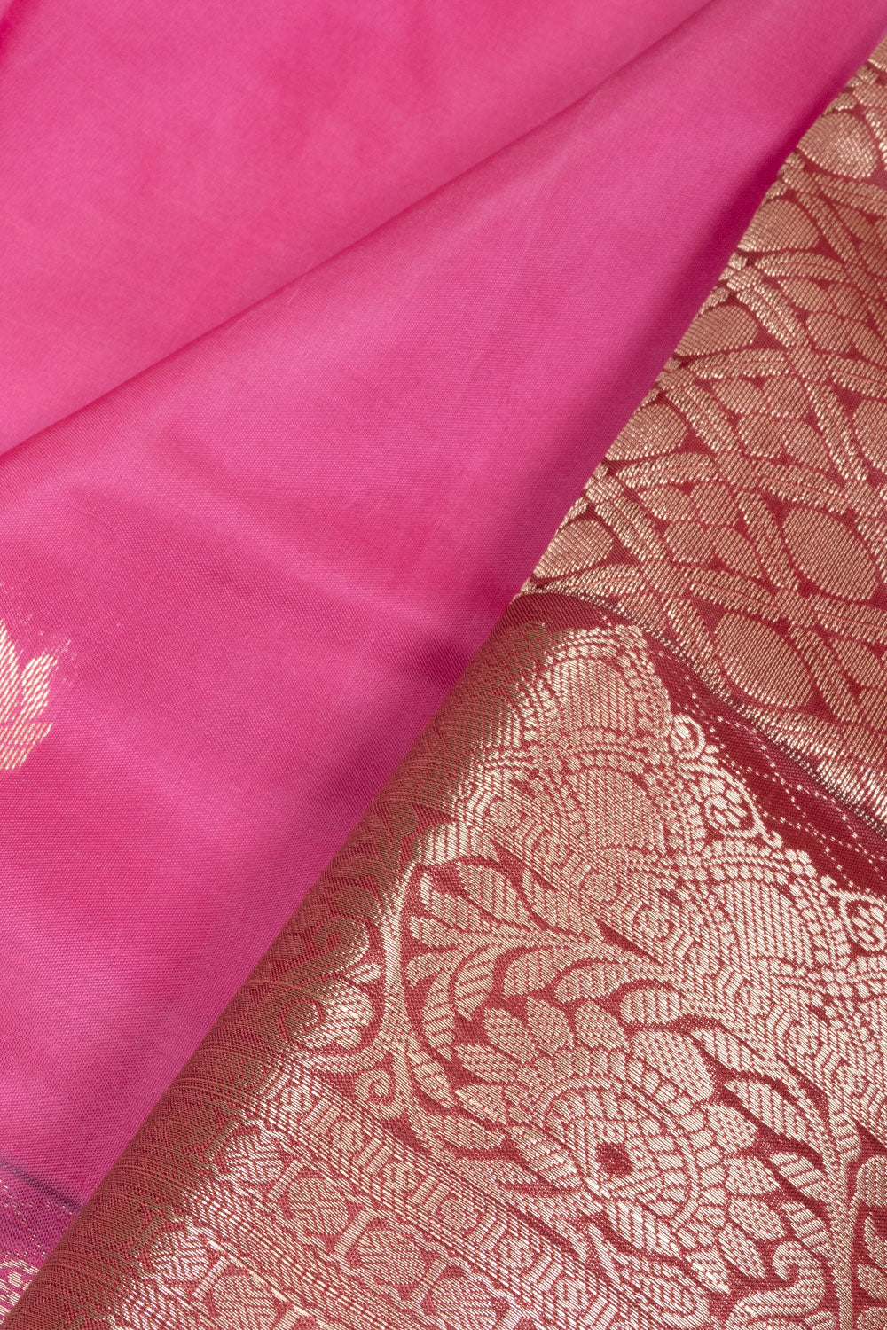 Mauve Kanjivaram Blended Silk Saree