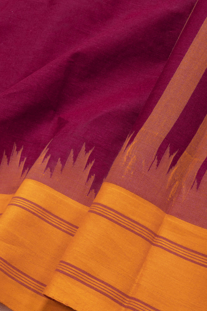 Telemagenta Handloom Kanchi Cotton Saree 10069391 - Avishya