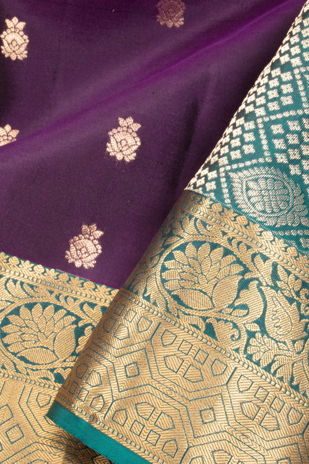 Blue Pure Silk Kanjivaram Saree