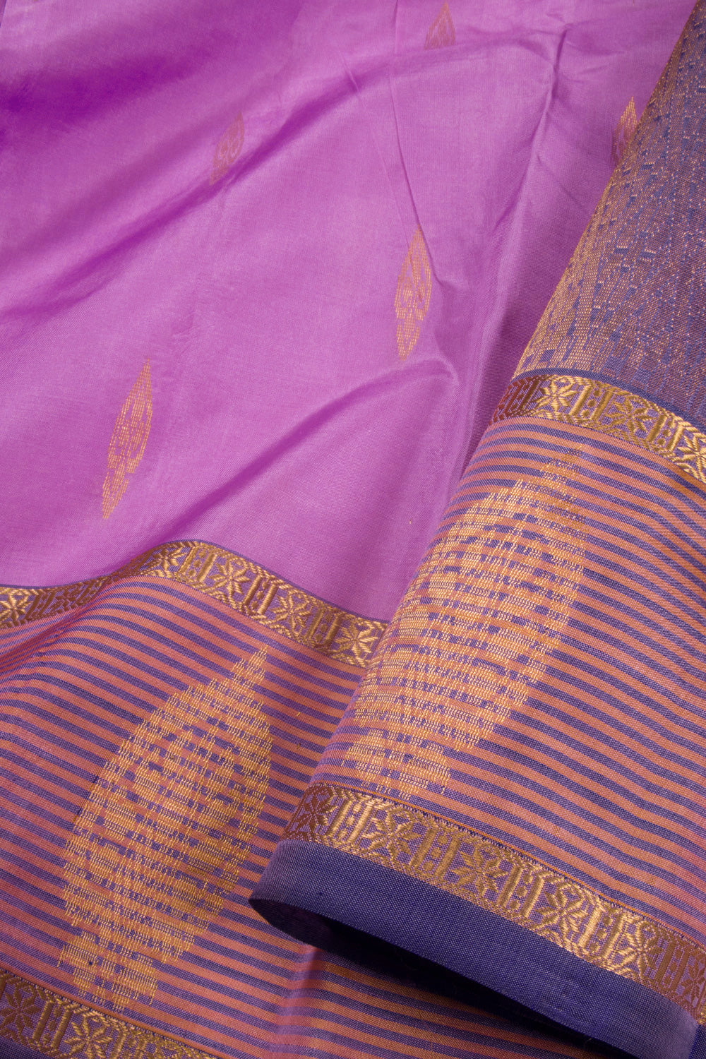 Pink Handloom Kanchipuram Pure Silk Saree 10072852