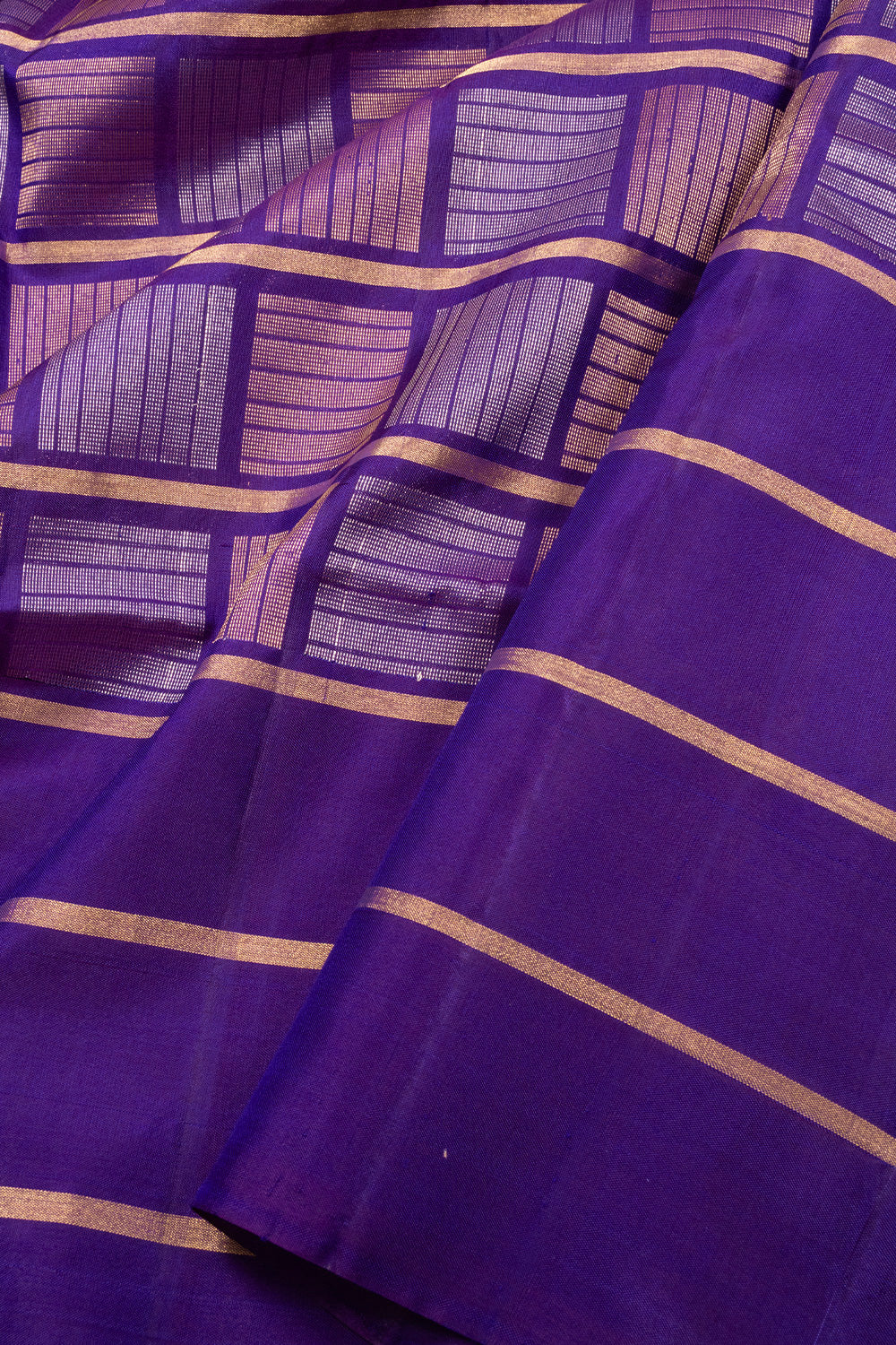 Purple Handloom Kanjivaram Soft Silk Saree 10072772