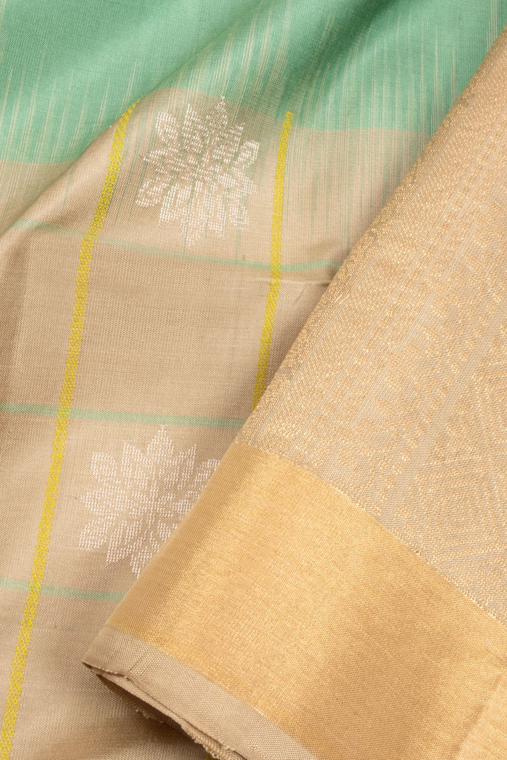 Green Kanjivaram Soft Silk Saree 