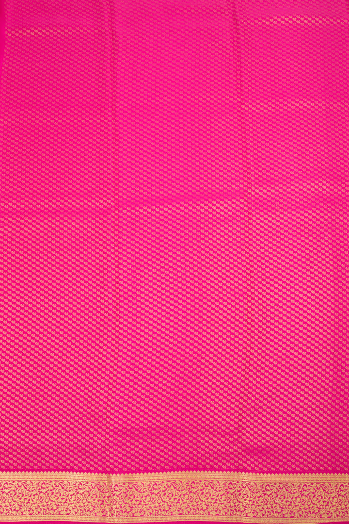 Pink Mysore Crepe Silk Saree 10064332