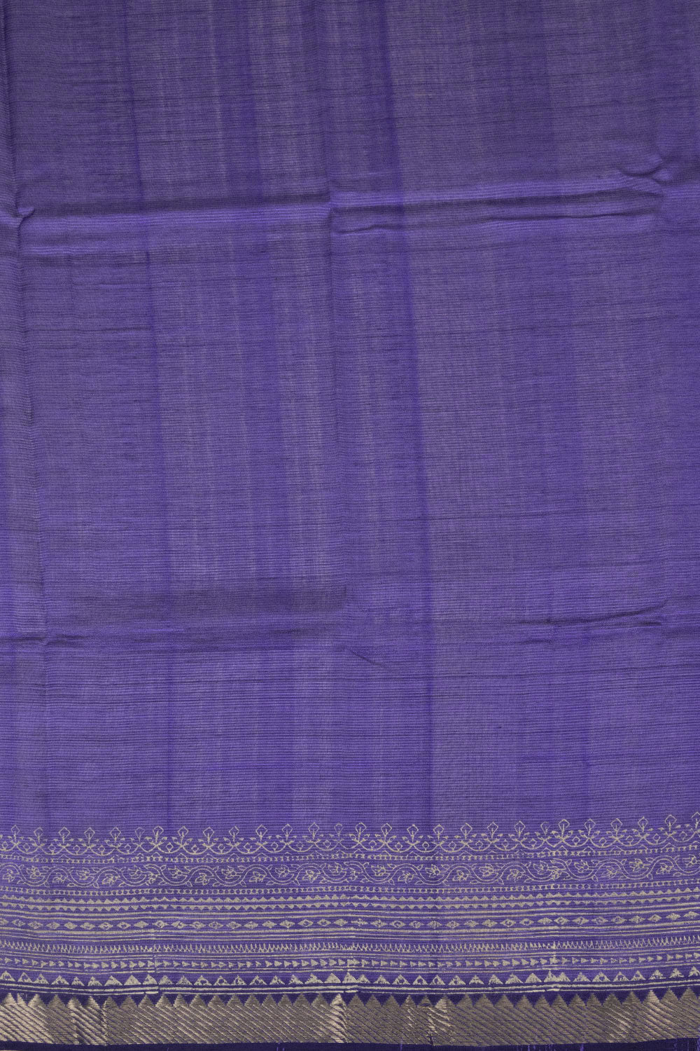 Purple Handloom Mangalgiri Silk Cotton Saree 10064481