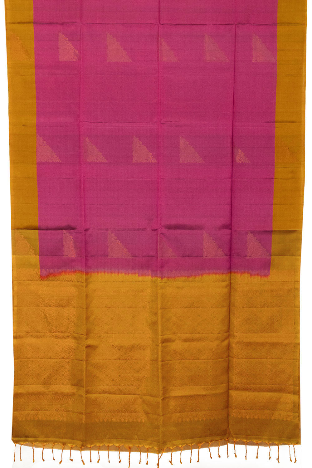 Plum Purple Handloom Kanjivaram Soft Silk Saree - Avishya