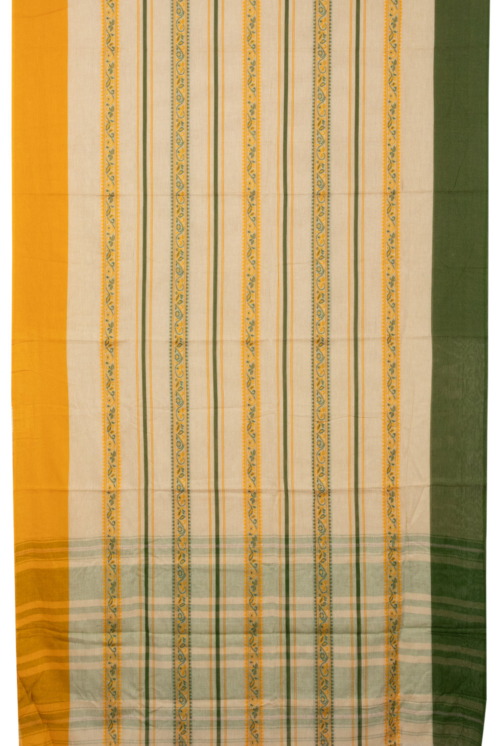 Sandal Handloom Dhaniakhali Cotton Saree - Avishya