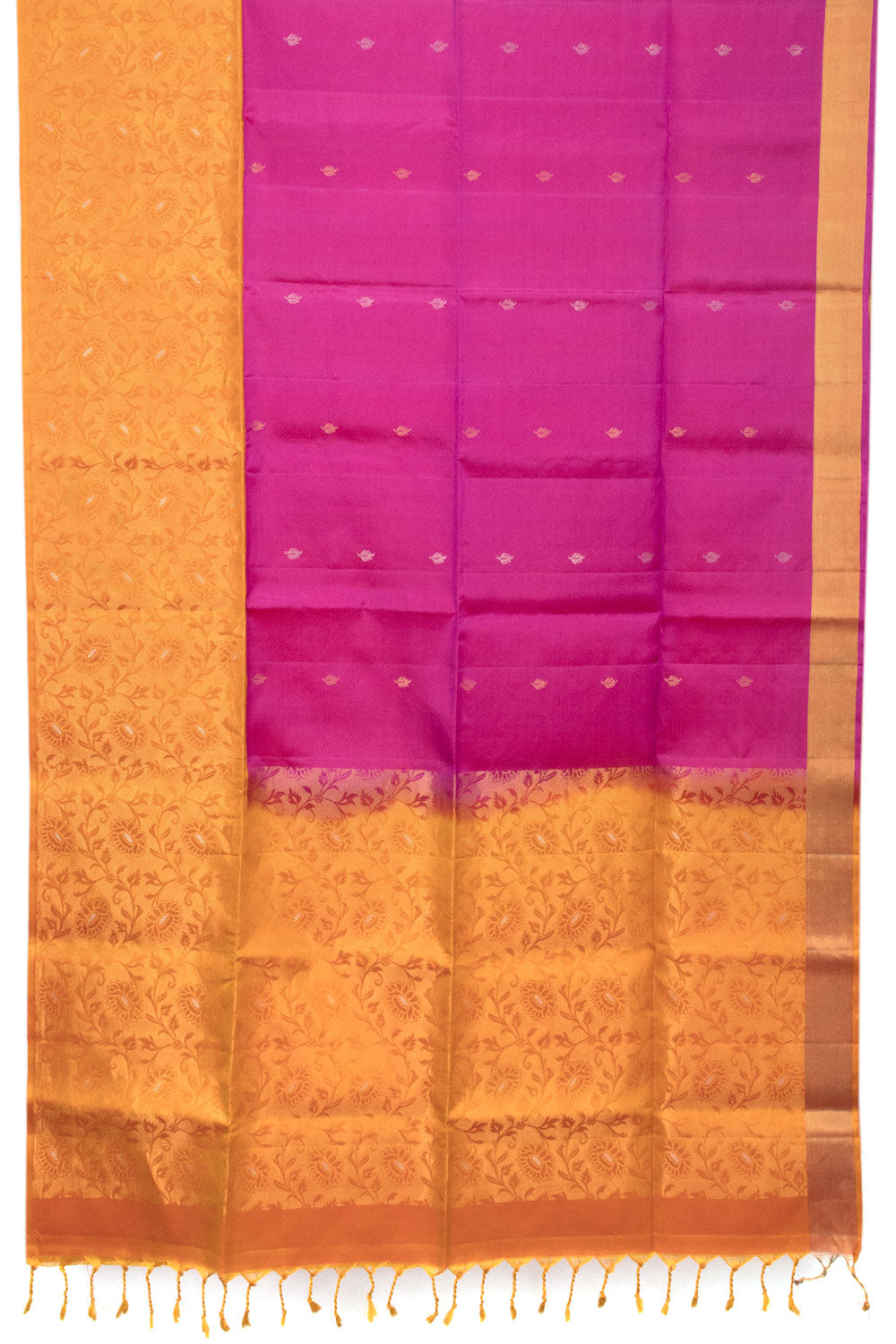 Pink Handloom Kanjivaram Soft Silk Saree  - Avishya