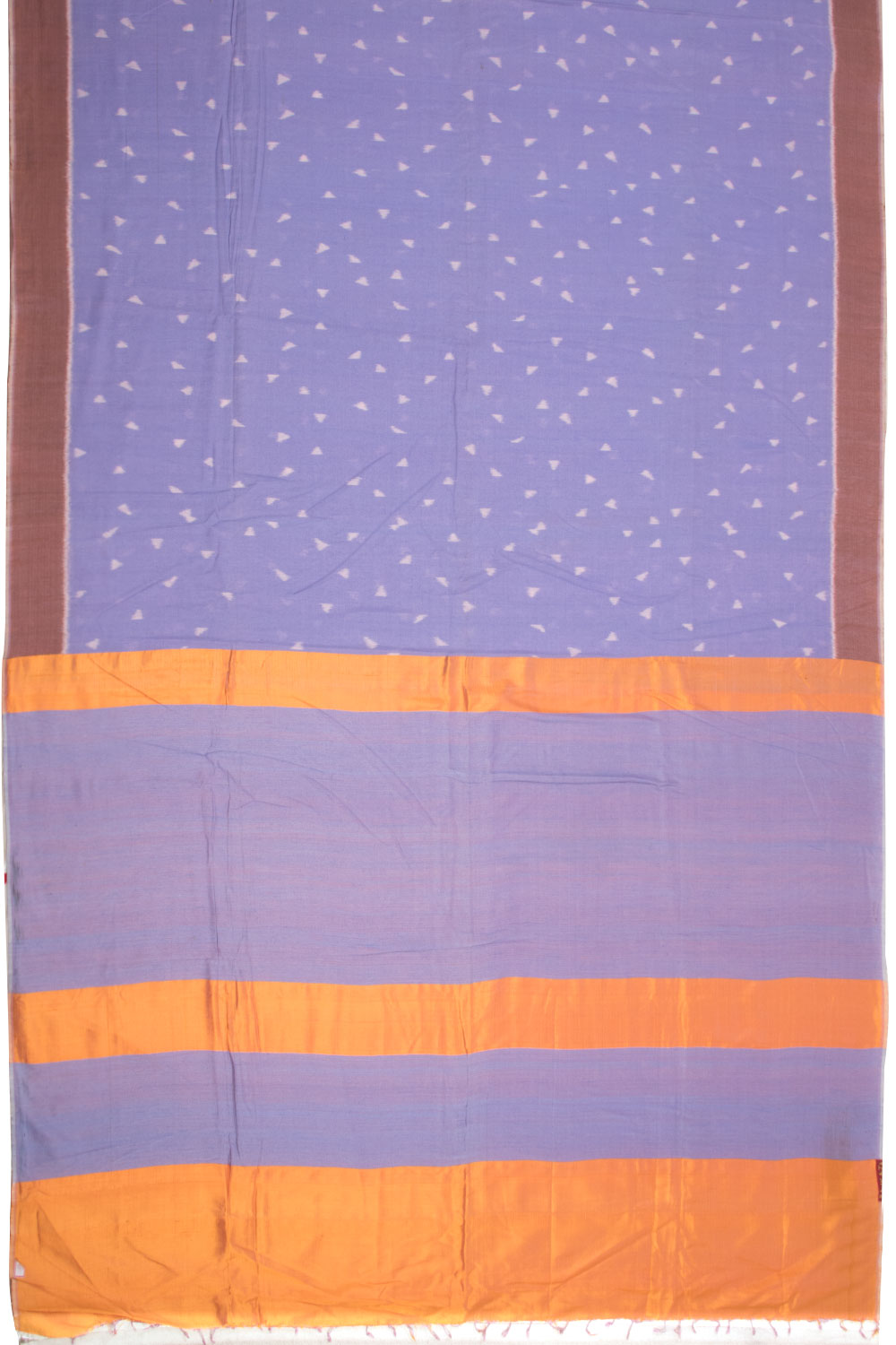 Violet Blue Handloom Odisha Mulberry Silk Saree 