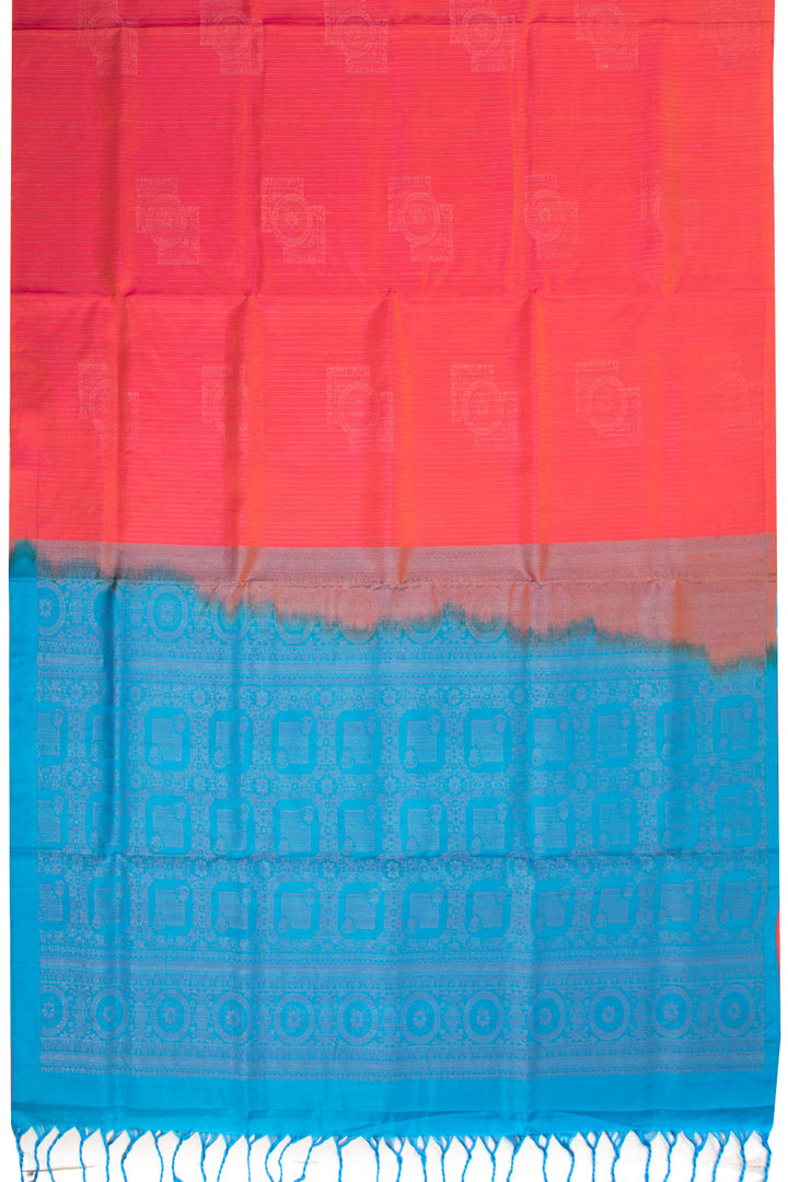 Pink Handloom Kanjivaram Silk Saree 