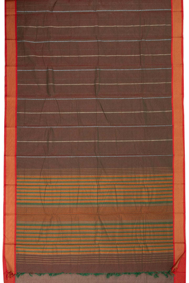 Green Handloom Kanchi Cotton Saree