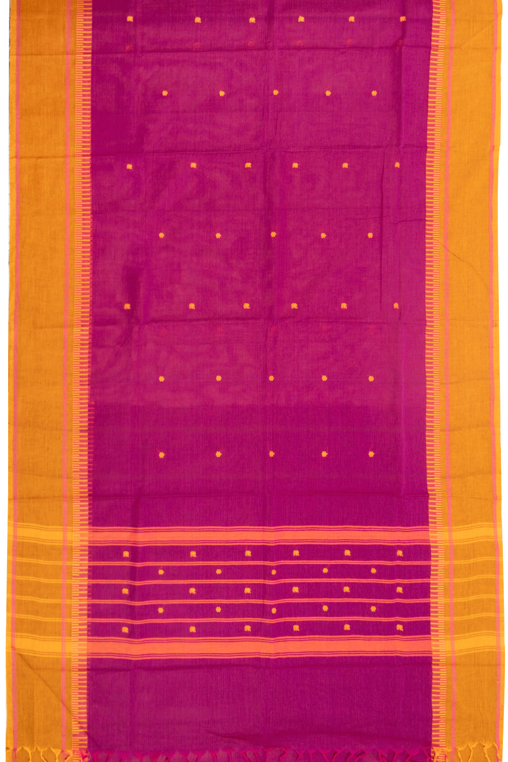 Pink Handloom Kanchi Cotton Saree