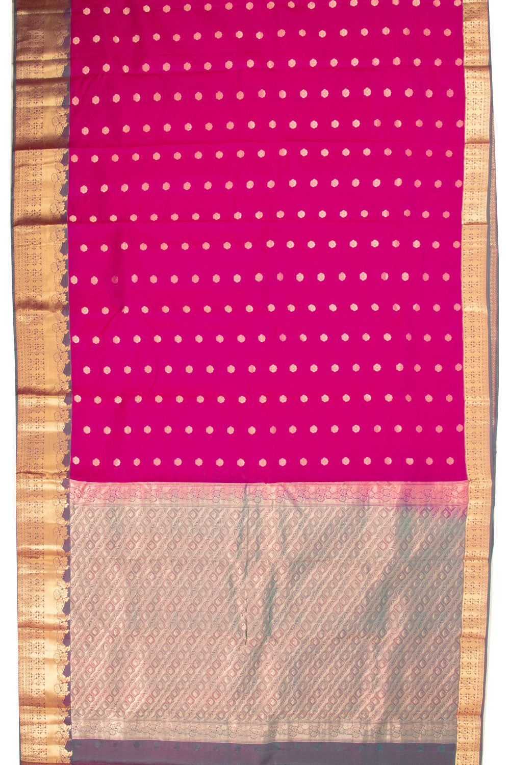 Pink Pure Silk Kanjivaram Saree 10071877