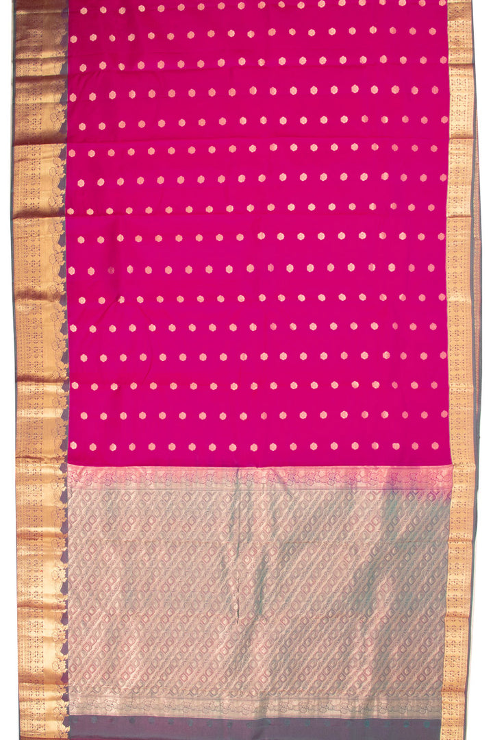 Pink Pure Silk Kanjivaram Saree 10071877