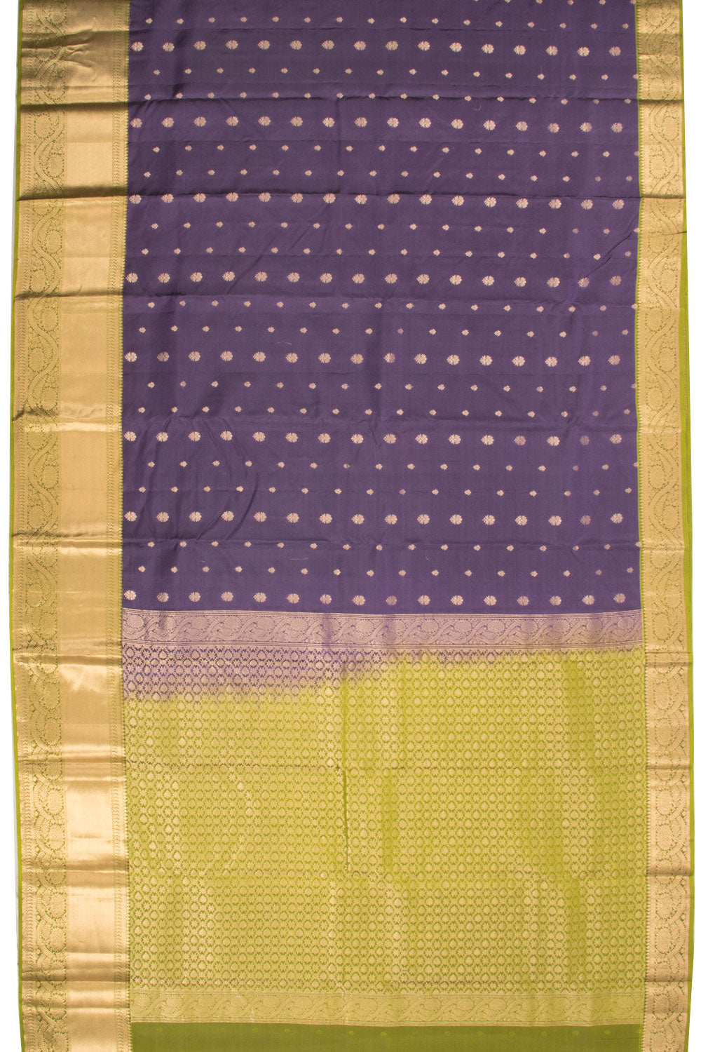 Blue Pure Silk Kanjivaram Saree