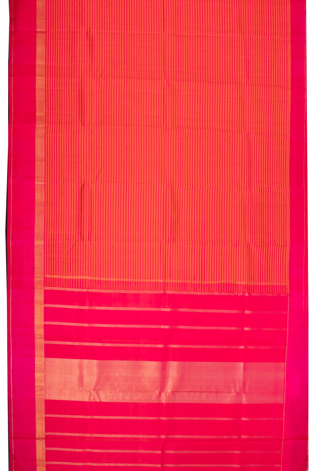 Red Handloom Kanjivaram Silk Saree