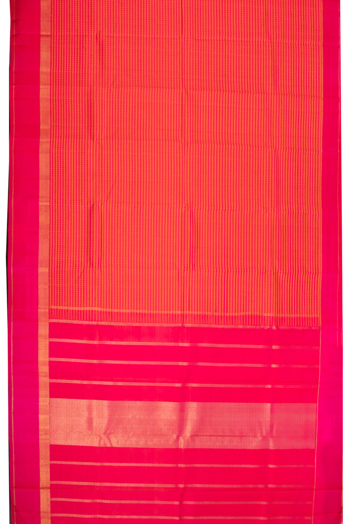 Red Handloom Kanjivaram Silk Saree