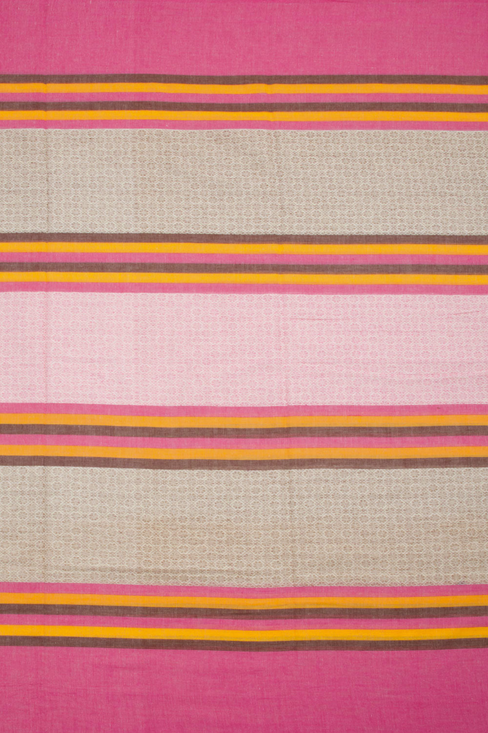 Pink Handloom Dhaniakhali Cotton Saree 10062588